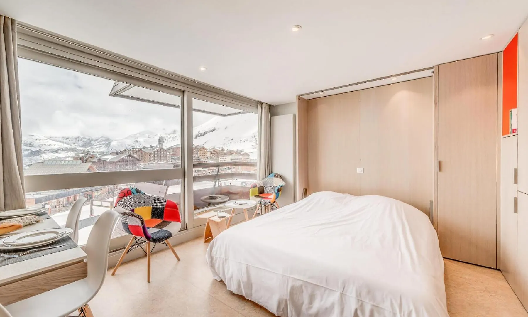 Residence Palafour - Completement Renove En 2018, Elegant 2 Pieces Confort Moderne - Balcon - Vue Grande Sassiere Mae-3390 Tignes